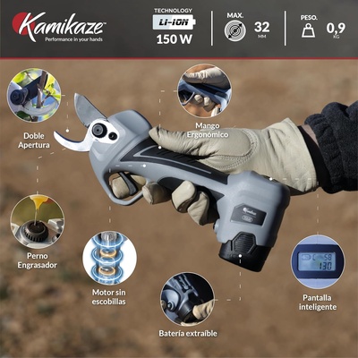 Tijera Poda Electrica Kamikaze Kv362